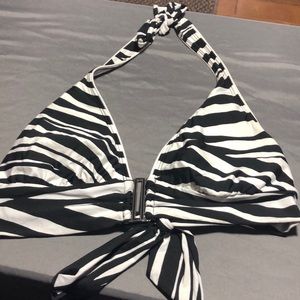 White House Black Market swim top halter small